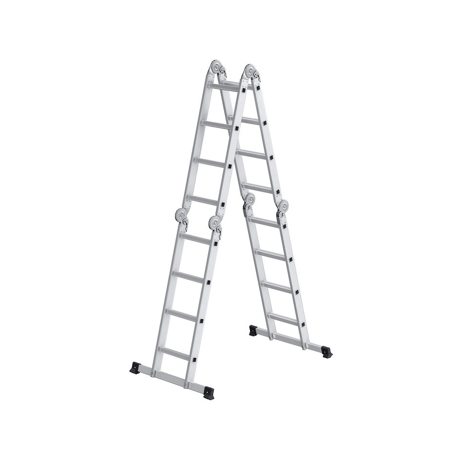 Aluminiumstege – 16 steg – 430 cm – Silver