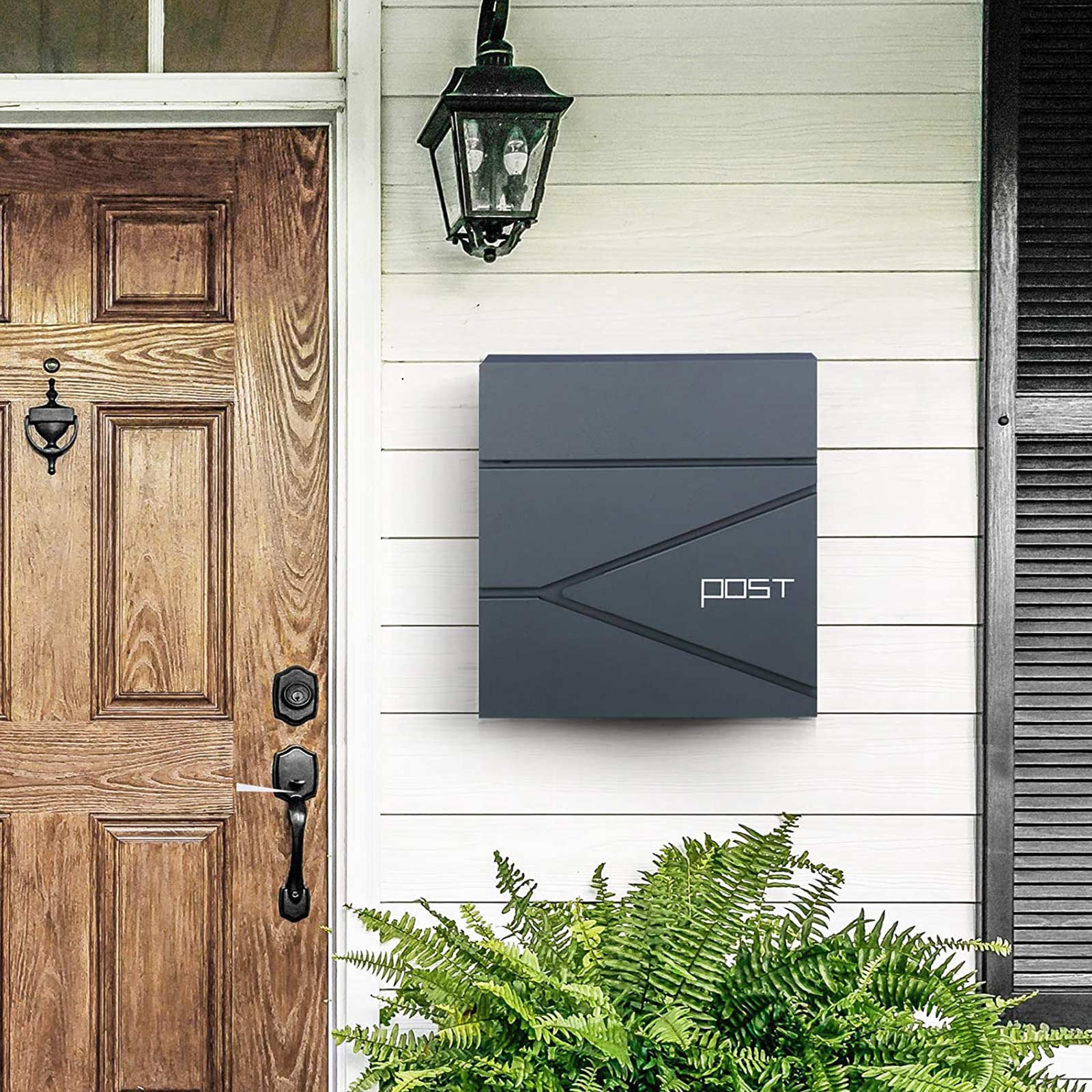 Mailbox - Låsbar - Modern design - Anthracite