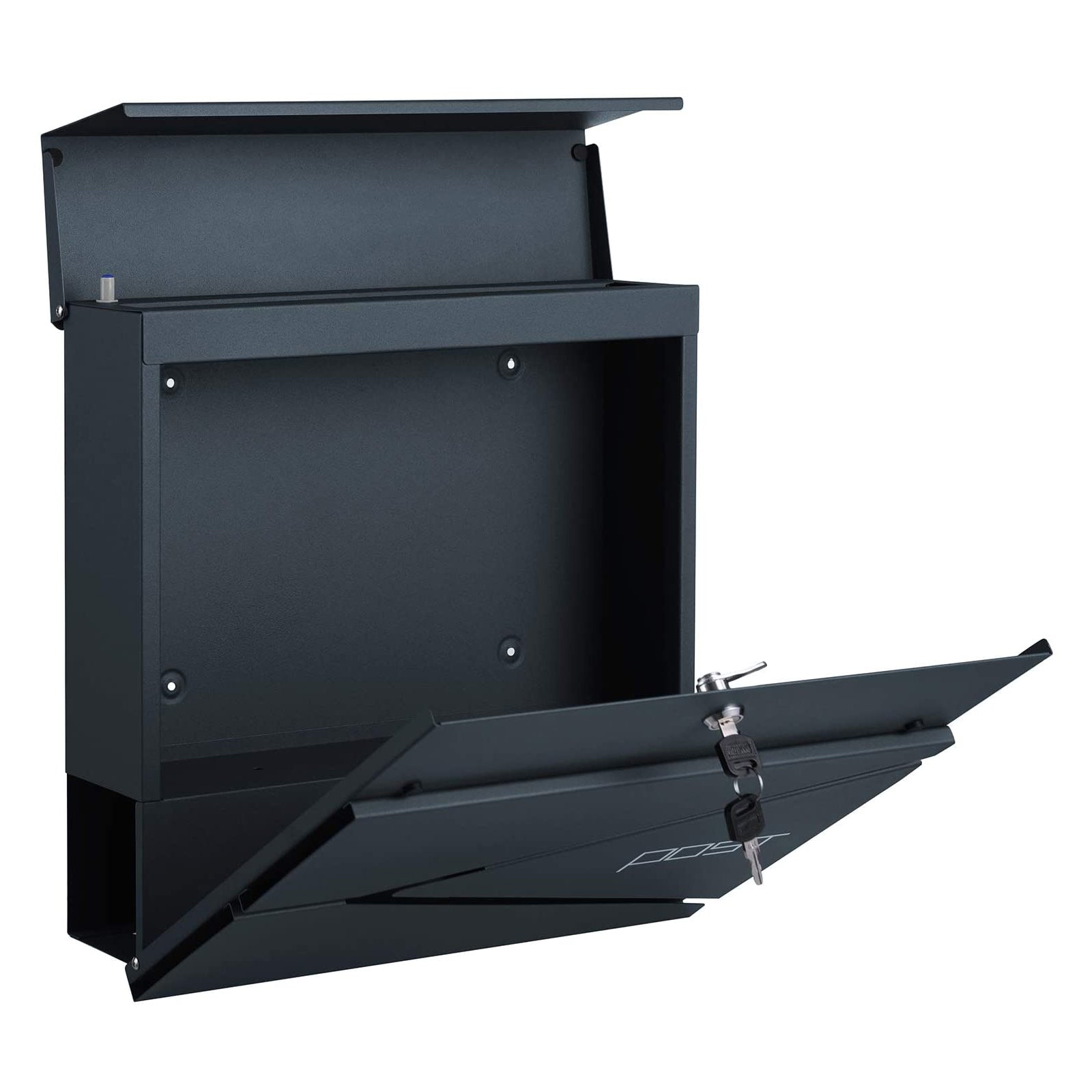 Mailbox - Låsbar - Modern design - Anthracite