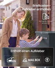 Pakketbrievenbus – 90 L – Staal – Waterdicht – Voor Buiten – Grijs