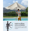 Parasol - 340 cm - Kantelbaar - UPF 50+ - Beige