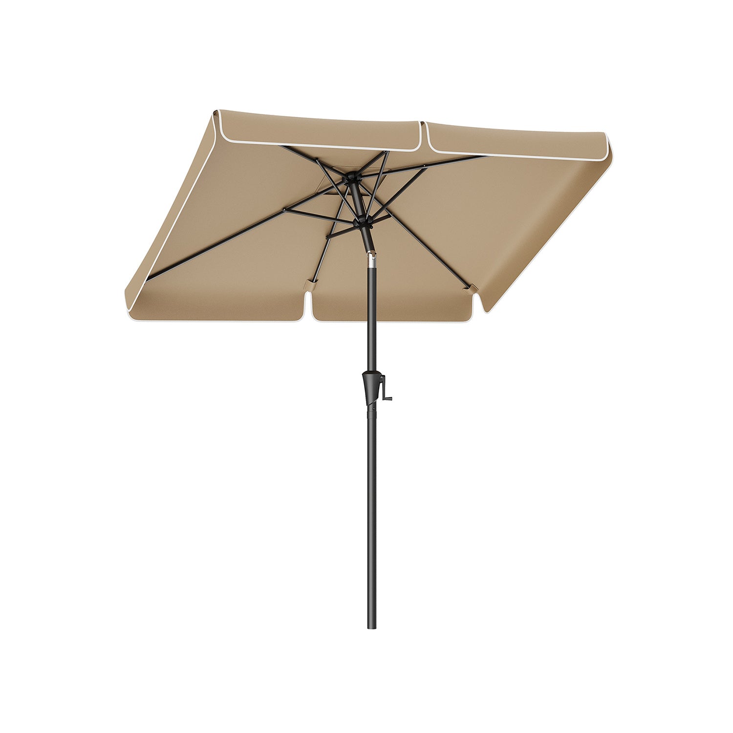 Balkong Parasol - Rectangular - 200 x 150 cm - Taupe