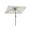 Balkonparasol - 300 x 200 cm - Rechthoekig - Kantelbaar - Beige