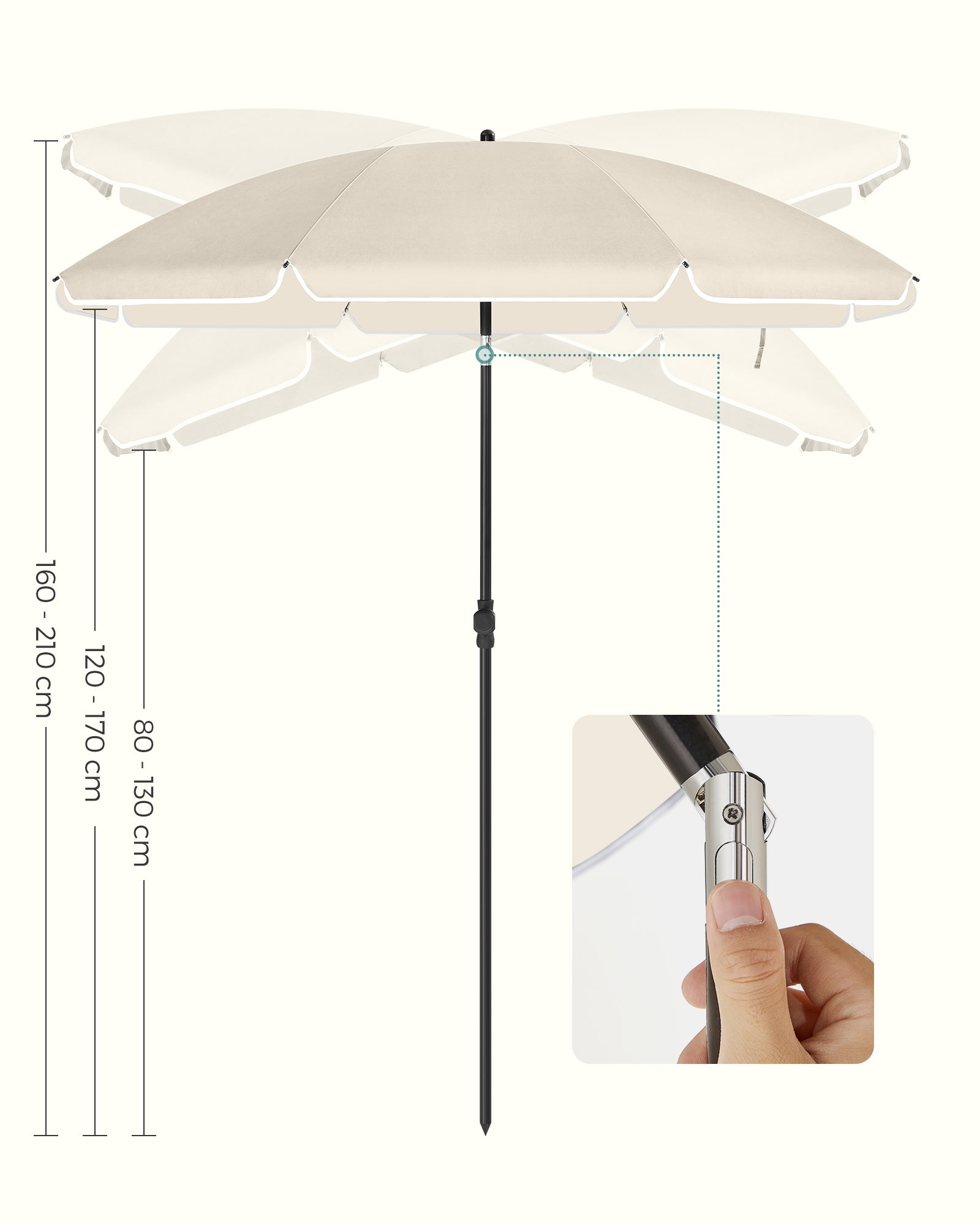 Parasol - beige