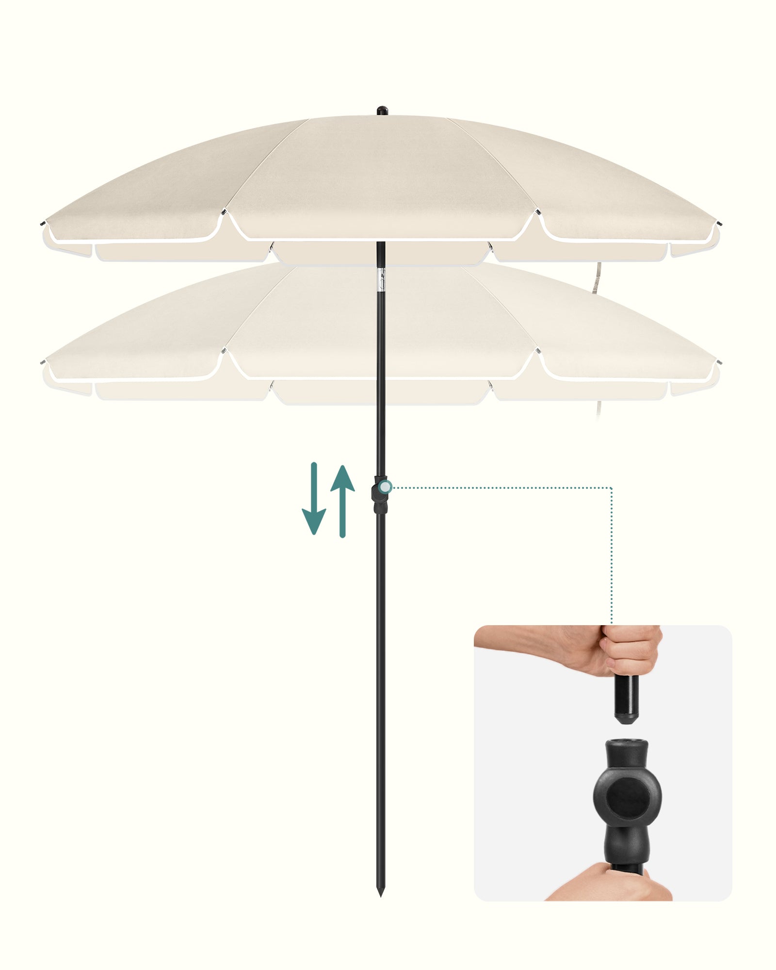 Parasol - beige