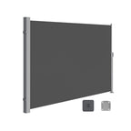 Sidans tak - 200 × 300 cm - Anthracite