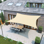 Sunshade - 3 × 4 m - sand