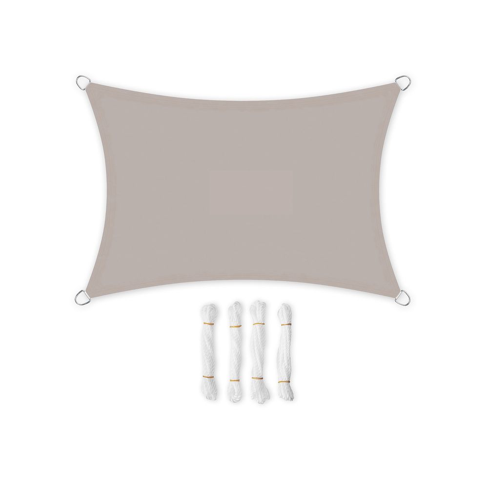 Sunshade - 3 × 4 m - sand