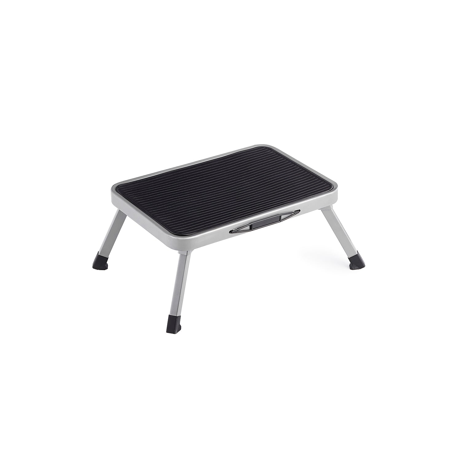 Foldbar trappa - med icke -slipmatta - upp till 150 kg - vit