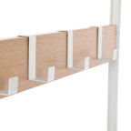 Pälsställ - skosställ med bänk - Industrial - White/Naturel
