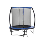 Trampolin - Ø 244 cm - svart/blå