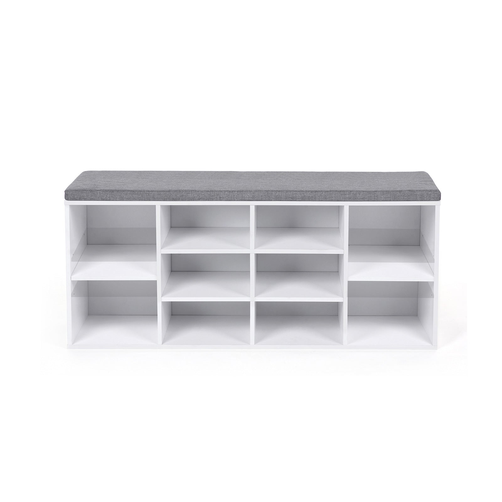 Shoe Bank - 10 fack - soffa - vit
