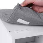 Shoe Bank - 10 fack - soffa - vit