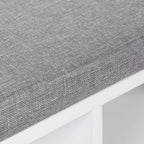 Shoe Bank - 10 fack - soffa - vit
