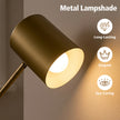 Golvlampa – cm, läslampa med justerbart huvud och arm, vardagsrumslampa E27‑fattning – 175