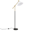 Golvlampa – höjdjusterbar, golvarmatur med vinkel – 157 cm