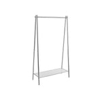 Klädställ - Stål - med silverplank