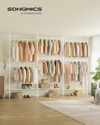 Klädställ - tak högt - 33,5 × (240–353) × (208–310) cm