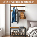 Coat Rack - fristående klädställ med förvaringsutrymme