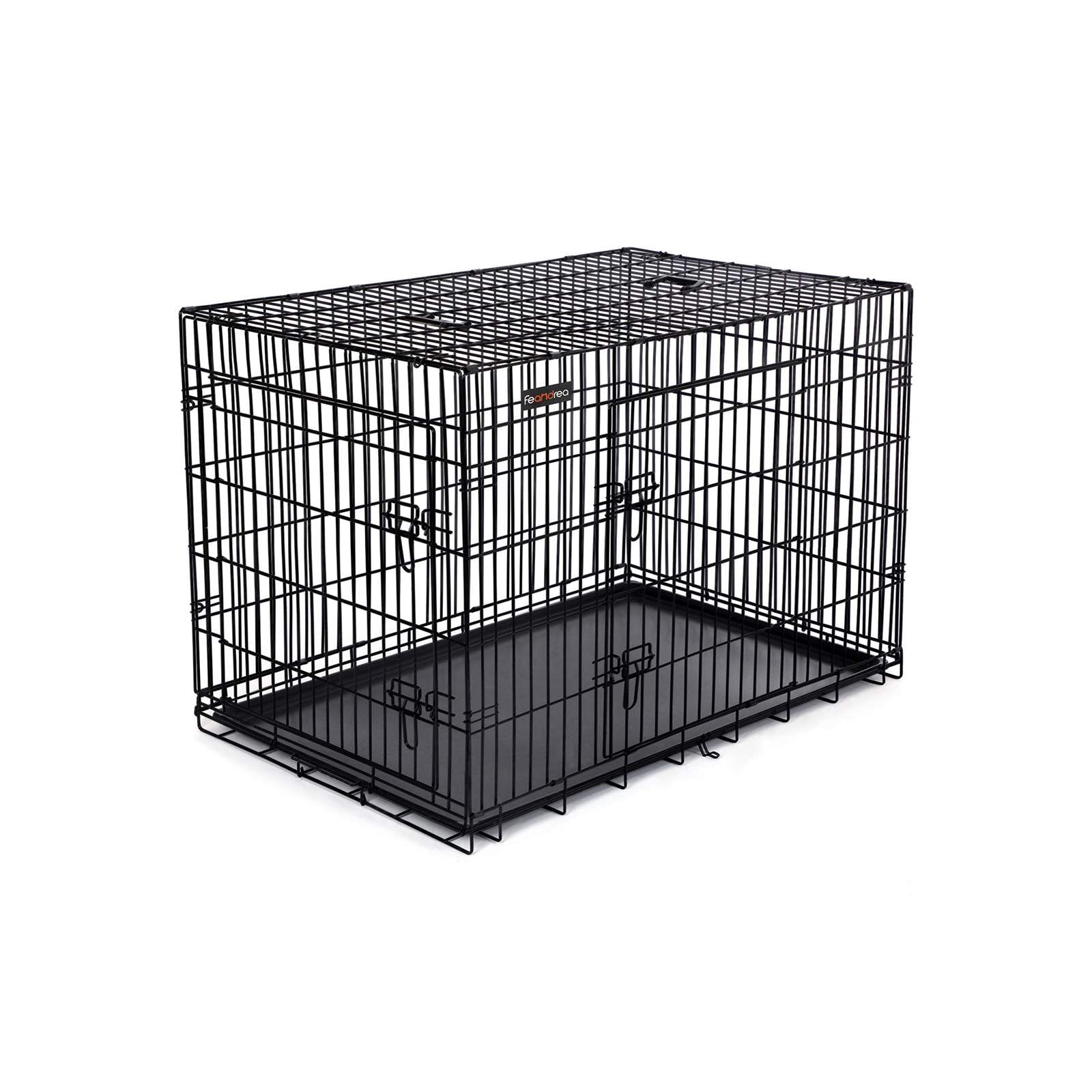 Hundbur - Puppybench - Svart