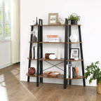 Hörnskåp - Corner Board - Industrial Design - Ladder Rack - Dark Brown