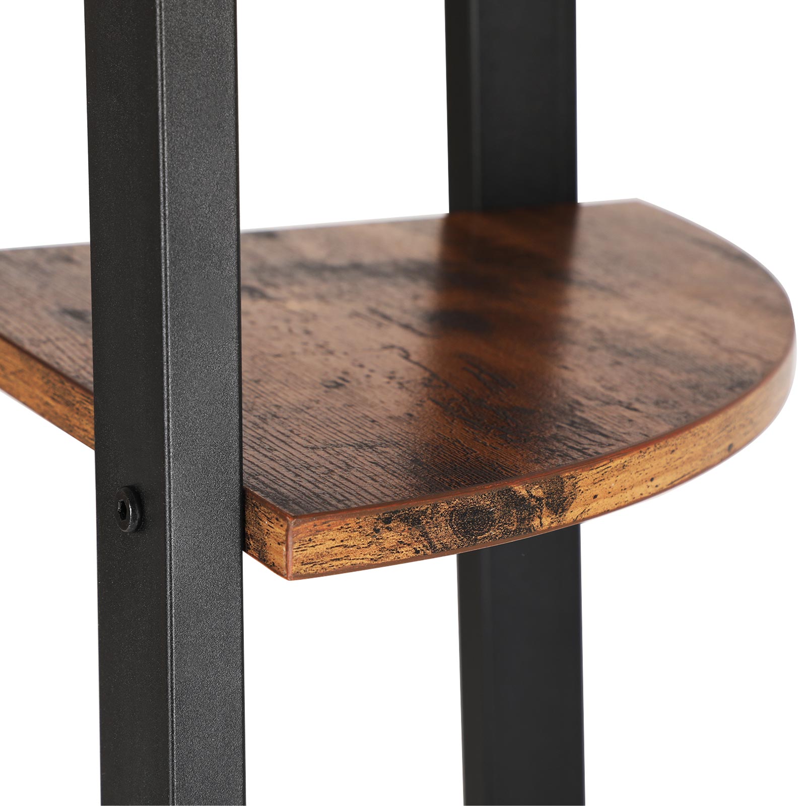 Hörnskåp - Corner Board - Industrial Design - Ladder Rack - Dark Brown