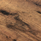 Skobänk - 2 hyllor - 73 x 30 x 45 cm - brun/svart