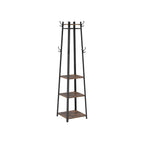 Coat Rack - Industrial Design - Med 3 hyllor - vintage -stil