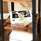 Coat Rack - Industrial Design - Med 3 hyllor - vintage -stil