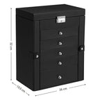 Smyckeslåda - 6 nivåer