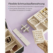 Smyckeskrin – 2 plan med handtag – svart