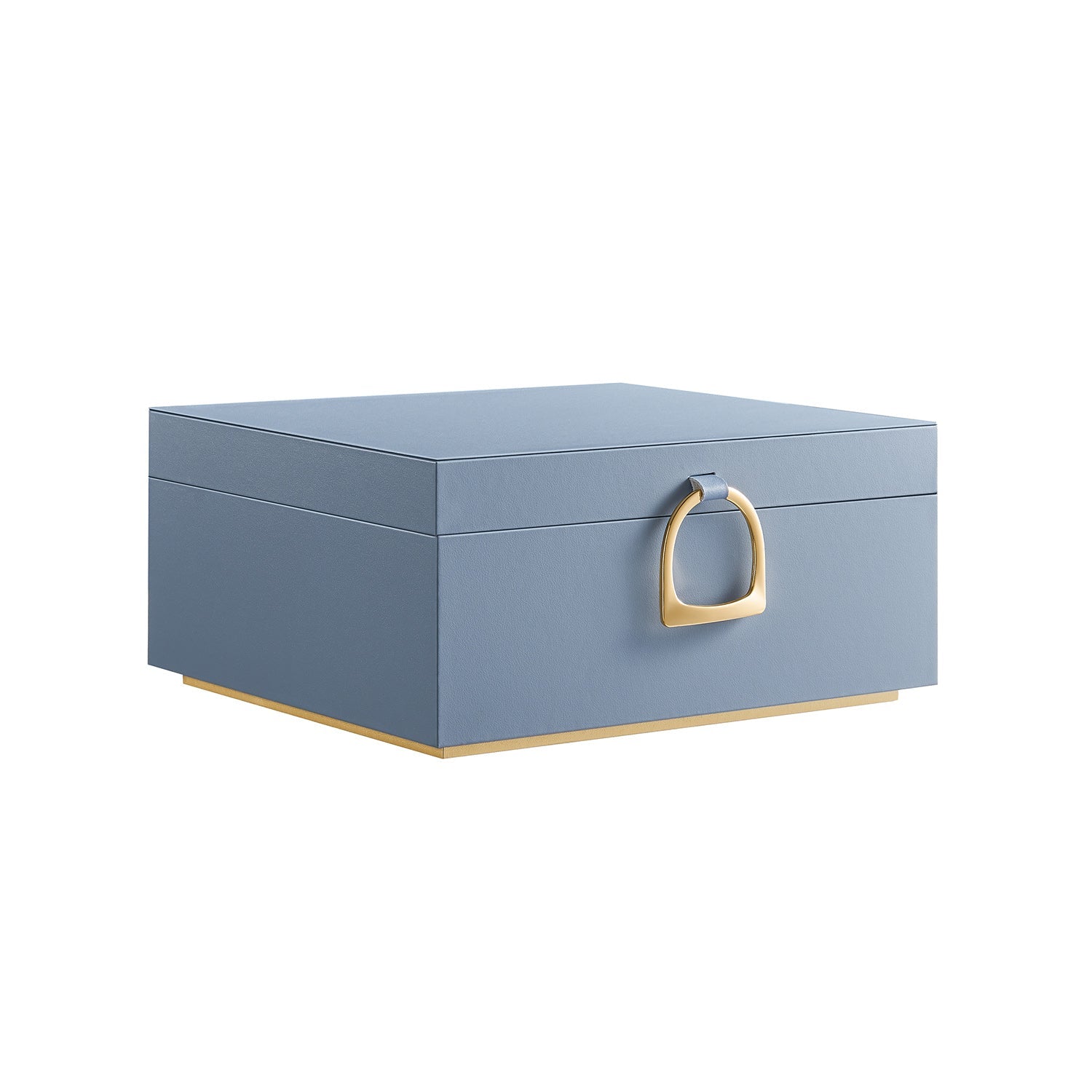 Smyckesbox - 2 nivåer - med handtag - flexibel smyckesfack - svart