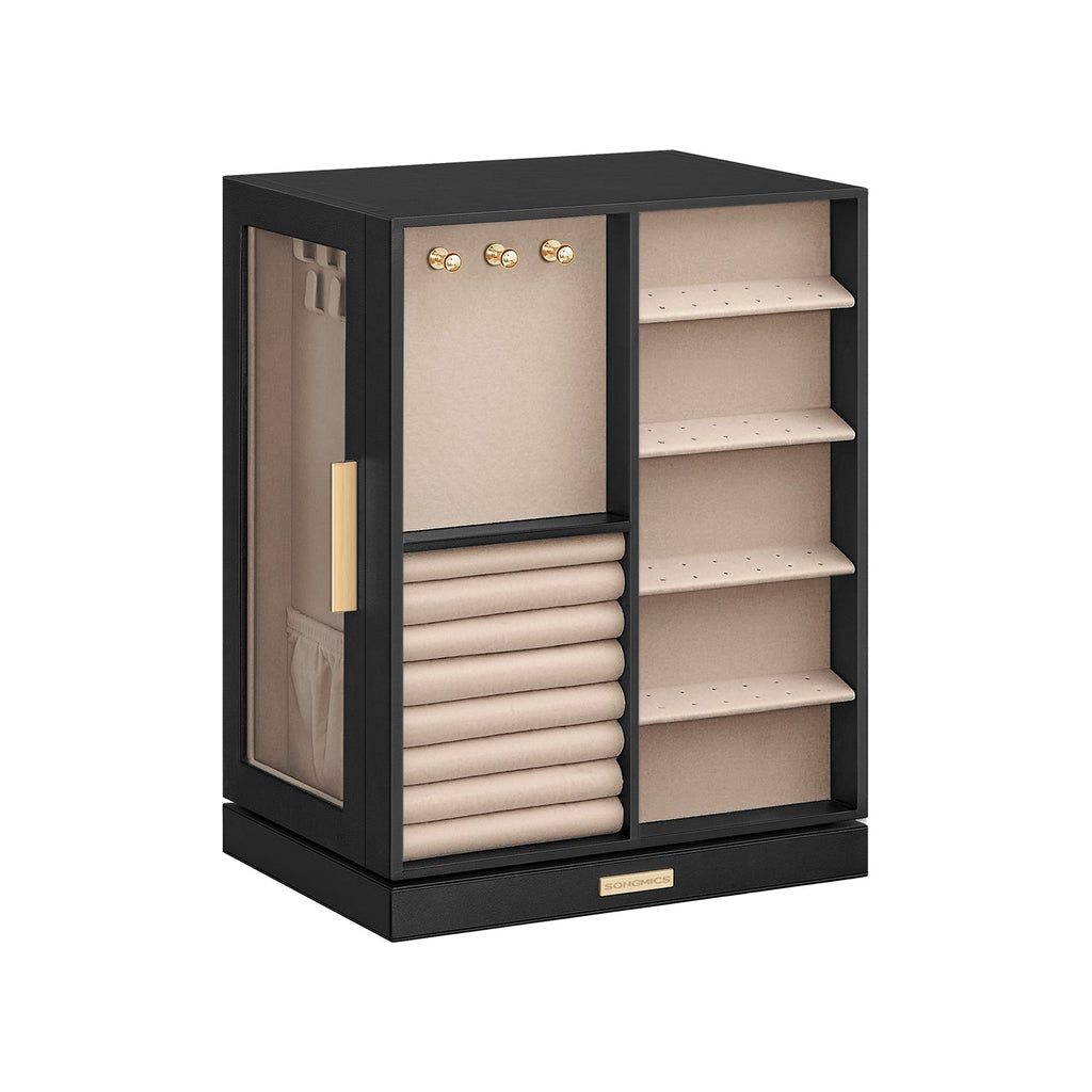 Smycken box-rymlig-open design-gift idé-wolkwit