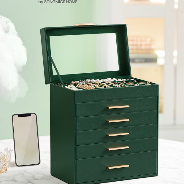 Smycken box-5-lådor