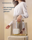 Smyckeskrin Travel – PU konstläder – Molnvit