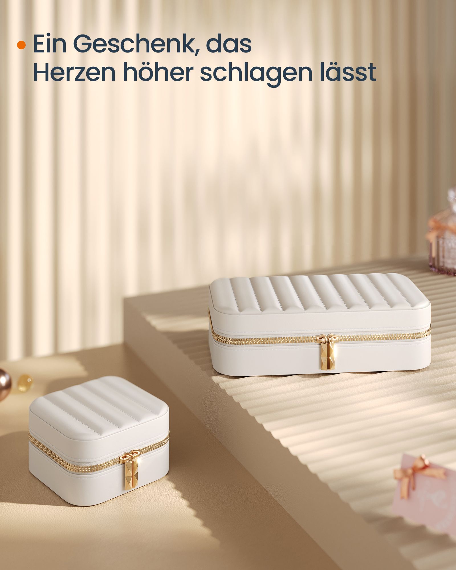 Songmics Home Anah Collection - Smyckeslådor Wolk White