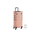 Kosmetisk trunk-4-i-1-make-up fall-champagne guld