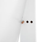 Smyckeskåp - Stående spegelskåp med 2 Make -Up -arrangörer - White