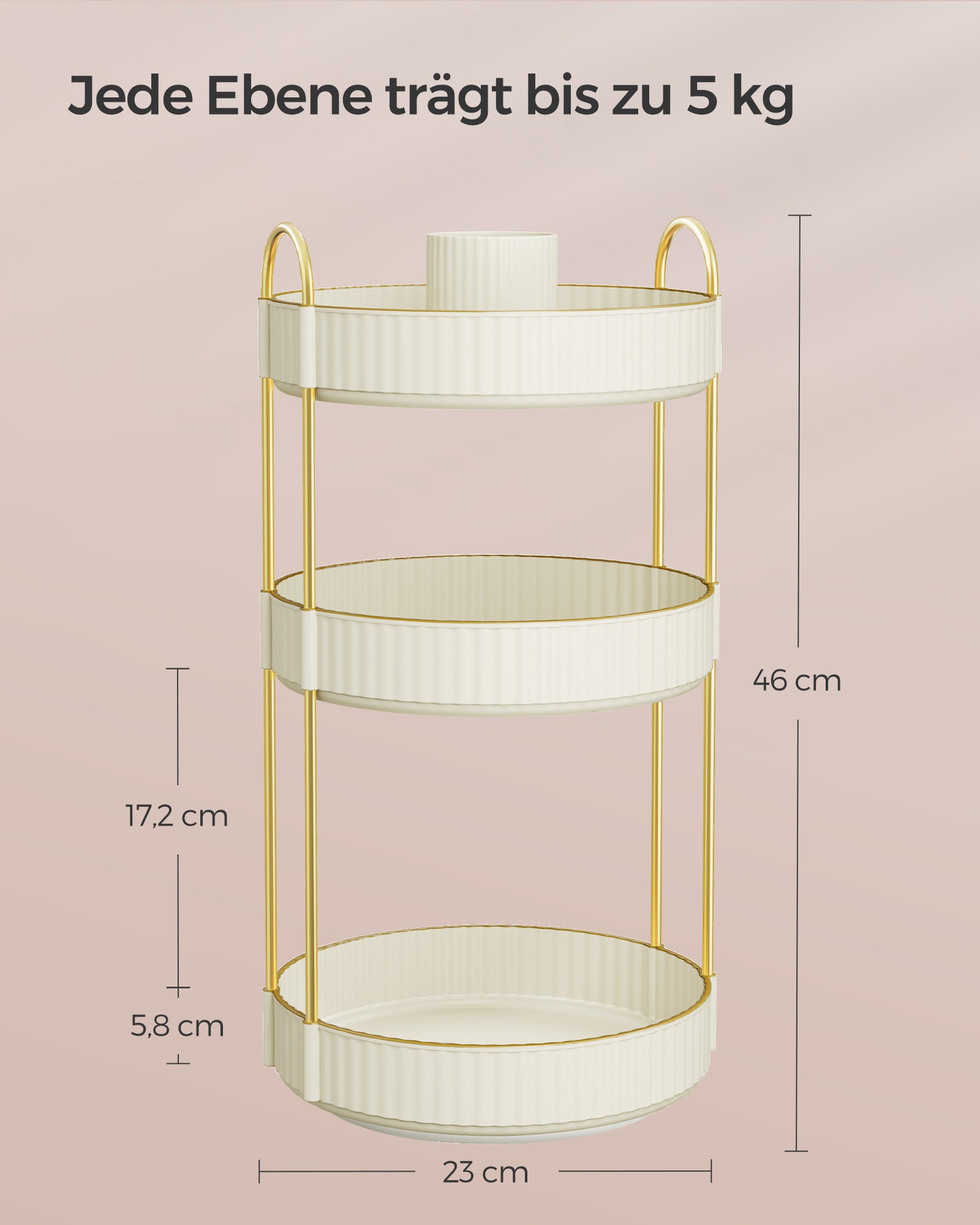 Make-Up Organiser-Rotating-Gift Idea-Wolkwit