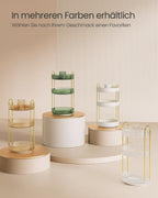 Make-up Organizer-3 nivåer-gåva idétransparent