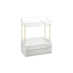 Make-Up Organizer 4 nivåer 20 x 32 x 39,1 cm, transparent