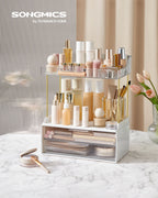 Make-Up Organizer 4 nivåer 20 x 32 x 39,1 cm, transparent