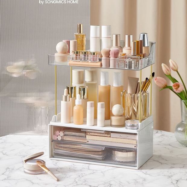 MakeUp Organizer – 4 nivåer – Transparent