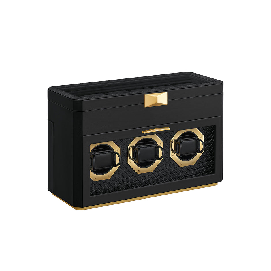 Klockbox – för 9 klockor – bläcksvart
