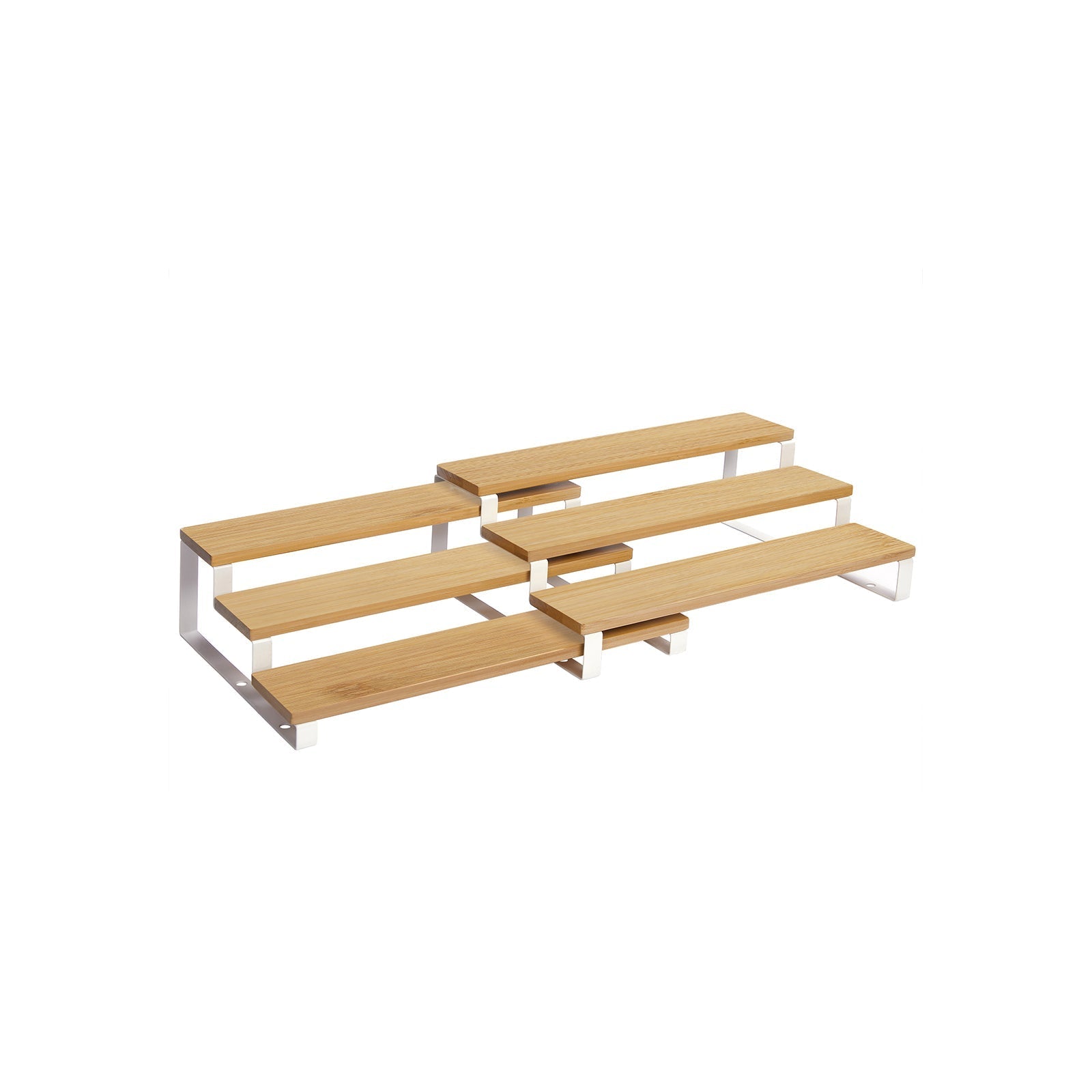 Kryddställ – Utdragbar design – Set om 2 – Natur/svart