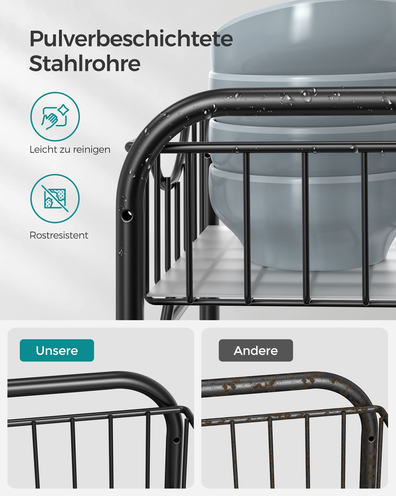 Kitchen Casting Organizer - Stackbar - Classic Black