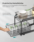 Kitchen Casting Organizer - Stackbar - Classic Black