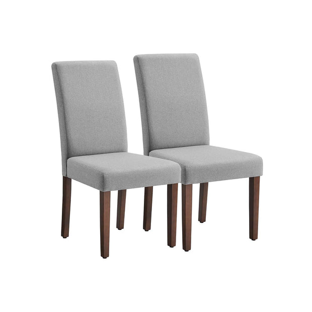 Matsalsstolset om 2 – Högt ryggstöd – Bekväm sittdyna – Matsal