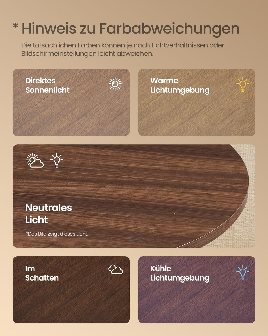 Ronde Eettafel – Ø 120 cm – Met Onderplank – 4-6 Personen – Kastanjebruin
