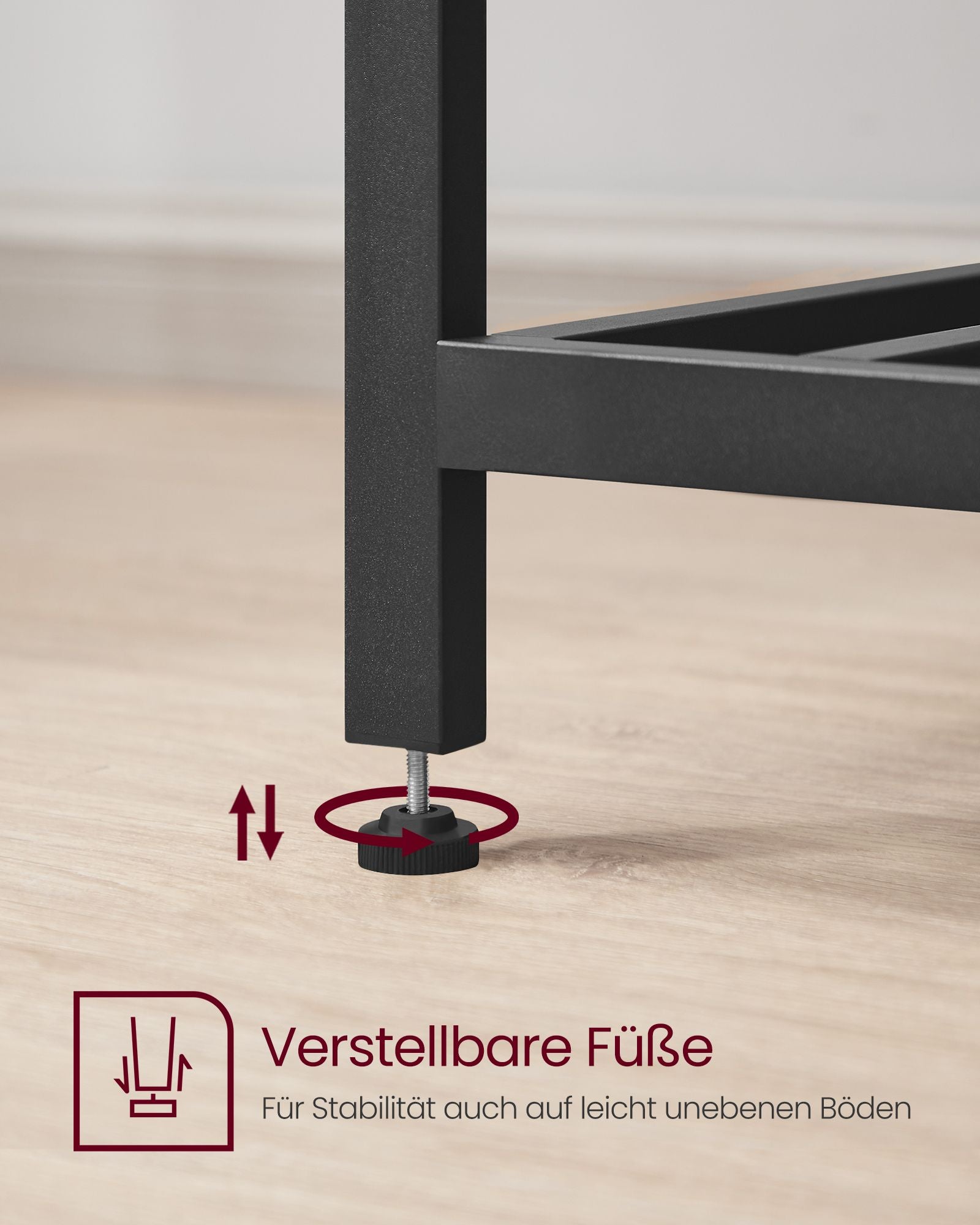 KitchenPlank - 3 nivåer - 60 × 120 × 90 cm - Industriell design